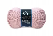 Pasmanteria - Włóczka NAKO SPORT WOOL / 100 g / 10639 pudrowy - miniaturka - grafika 1