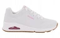 Buty sportowe damskie - Buty Skechers Uno Stand On Air 310024L-WHP - miniaturka - grafika 1