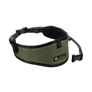 Pas do biegania JoQu® Canicross Belt olive green L/XL (90-125cm) - Nerki - miniaturka - grafika 1