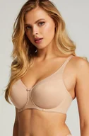 Biustonosze - Hunkemöller Nieusztywniany biustonosz minimizer z fiszbinami Nina Beżowy - miniaturka - grafika 1