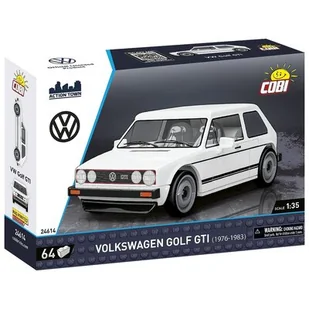 Klocki plastikowe COBI Cars 1976-1983 Volkswagen Golf GTI COBI-24614 - Klocki - miniaturka - grafika 1