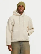 Bluzy męskie - Jack&Jones Bluza Frederiksberg 12263011 Beżowy Loose Fit - miniaturka - grafika 1