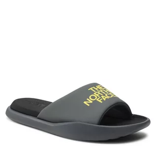 Klapki i japonki damskie - The North Face Klapki Triarch Slide NF0A5JCAEFB Vanadis Grey/Acid Yellow - grafika 1