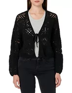 Swetry damskie - ONLY Damski sweter ONLBEACH Life 7/8 O-N KNT NOOS, czarny, XXS, czarny, XXS - miniaturka - grafika 1