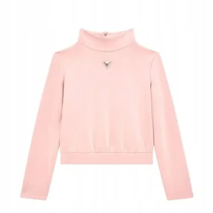 Guess Różowa Bluza Dziecięca Z Długim Rękawem I Logo Ze Stójką 125-135 Gna - GUESS - Bluzy damskie Guess Różowa Bluza Dziecięca Z Długim Rękawem I Logo Ze Stójką 125-135 Gna - GUESS - Bluzy damskie - miniaturka - grafika 1
