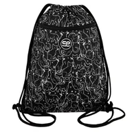 Torby szkolne - Coolpack Vert Worek Na Buty Sportowy Black Cats - miniaturka - grafika 1