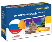 Książki do nauki języka rosyjskiego - Edgard Rosyjski. 100 fiszek. Zwroty konwersacyjne. Poziom A1-A2 - miniaturka - grafika 1