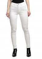 Spodnie damskie - Pepe Jeans Spodnie Jeansowe Białe Rurki Damskie 27/30 27/30 27/ - miniaturka - grafika 1