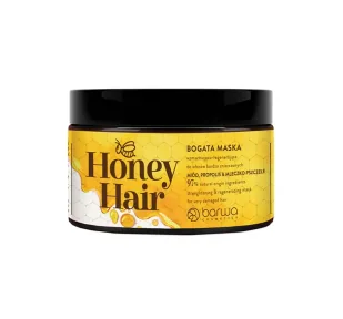 Barwa Honey Hair miodowa maska do włosów regenerująca 220ml - Maski do włosów - miniaturka - grafika 1