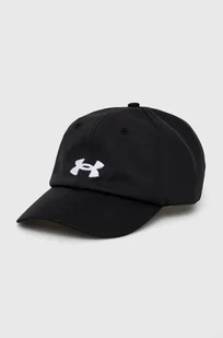 Under Armour czapka z daszkiem kolor czarny z aplikacją - Czapki damskie - miniaturka - grafika 1