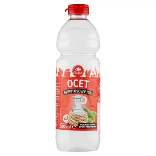 Carrefour Classic Ocet spirytusowy 10% 500 ml - Ocet - miniaturka - grafika 1