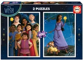 Puzzle - Educa, Puzzle, Życzenie, 2 X 100 El. - miniaturka - grafika 1