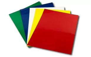 Folia magnetyczna 0,4 mm arkusz A4 - czerwony - Dekoratorstwo - miniaturka - grafika 1