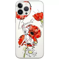 Etui i futerały do telefonów - Etui Disney dedykowane do Iphone 12 / 12 PRO, wzór: Bambi 002 Etui częściowo przeźroczyste, oryginalne i oficjalnie licencjonowane - miniaturka - grafika 1