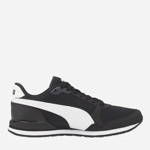 Buty sportowe chłopięce lekkie Puma ST Runner v3 Mesh 38551001 39 (6UK) Czarne (4064535899139) - Buty dla chłopców - miniaturka - grafika 1