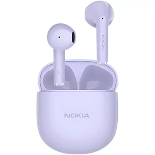 NOKIA E3110 fioletowe - Słuchawki - miniaturka - grafika 1