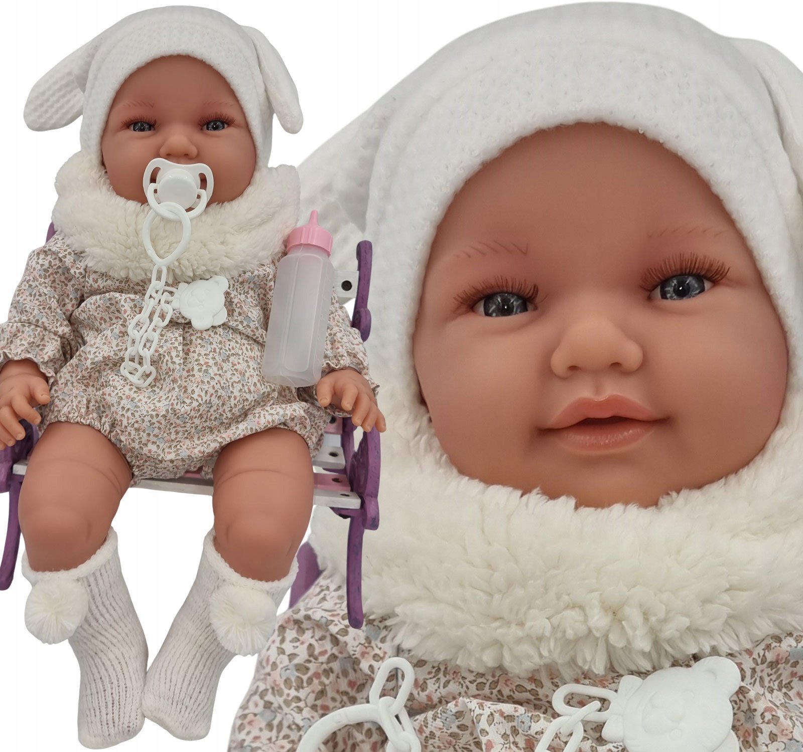 Hiszpańska Lalka Manolo Miękka 47 cm 525