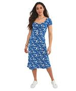 Sukienki - Joe Browns Damska sukienka 'Easy Loving Ditsy' w kwiaty, na co dzień, niebieska, 6 - miniaturka - grafika 1