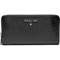 Portfele - Patrizia Pepe Skórzany portfel - miniaturka - grafika 1
