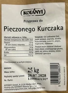 Przyprawy i zioła sypkie - Kotanyi Przyprawa do pieczonego kurczaka 25 kg - miniaturka - grafika 1
