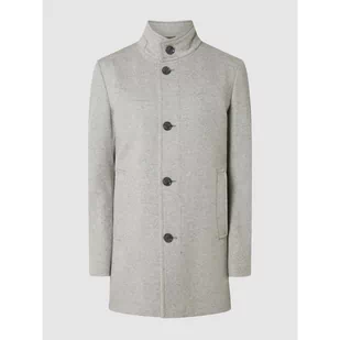 Krótki płaszcz z domieszką kaszmiru model Finchley - Strellson - Płaszcze męskie - miniaturka - grafika 1
