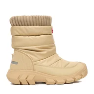 Buty dla dziewczynek - Śniegowce Hunter EO-GP86-26158 Beżowy - miniaturka - grafika 1