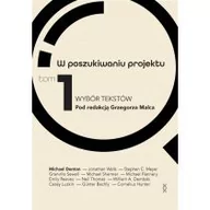 Nauki przyrodnicze - W poszukiwaniu projektu T.1 Wybór tekstów - miniaturka - grafika 1
