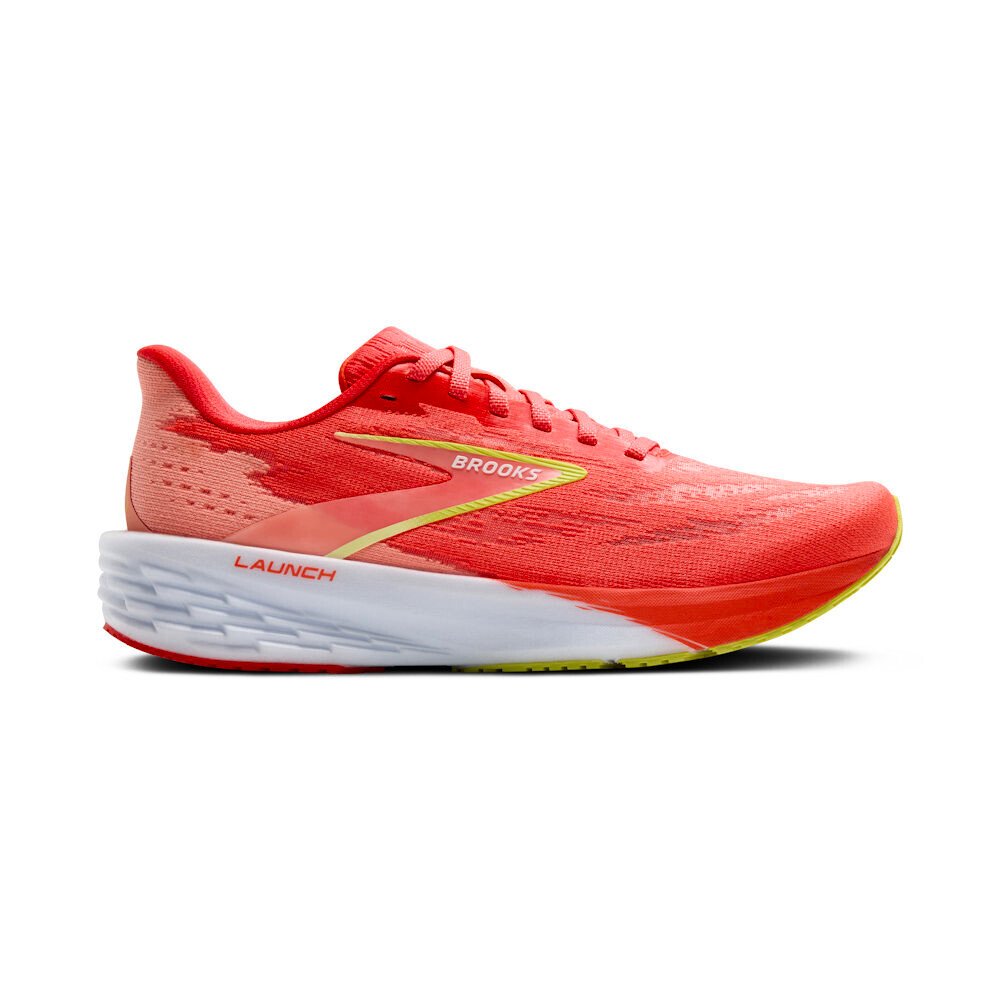 Damskie buty do biegania Brooks Launch 11 Coral/Primrose/White US 6,5