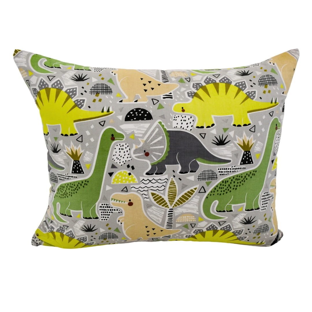 Poszewka Dziecięca 40x60 Bawełniana Dinozaury Wysoka Jakość Polski Producent