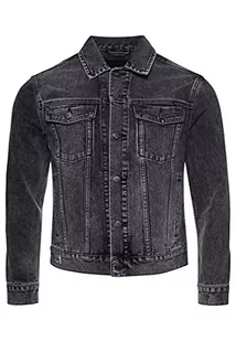 Superdry Męska kurtka dżinsowa Highwayman Trucker, Joey Black od, M - Kurtki męskie - miniaturka - grafika 1