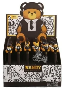 Długopis żelowy Bear 0,5mm nieb 36szt - Długopisy - miniaturka - grafika 1