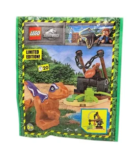 LEGO Jurassic World Zestaw - Raptor and Trap 122326 polybag klocki - Klocki - miniaturka - grafika 1