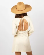 Czapki męskie - KAPELUSZ fedora letni SŁOMIANY DAMSKI MĘSKI panama SŁOMKOWY pleciony - miniaturka - grafika 1