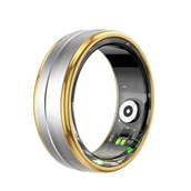 Smartringi - Nowy smartring SR06 Silver&Gold, rozmiar 10 / 23 - miniaturka - grafika 1