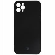 Etui i futerały do telefonów - Bizon Etui Case Silicone do Apple iPhone 11 Pro Max czarne - miniaturka - grafika 1