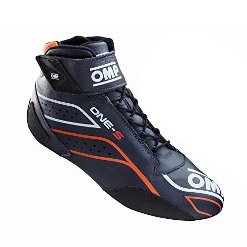 Omp One-S buty granatowe/fluo pomarańczowe rozmiar 37 Fia 8856-2018