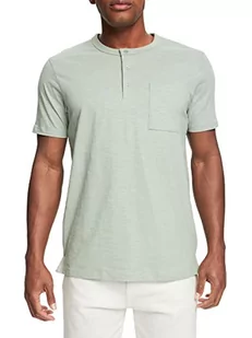 ESPRIT T-shirt męski, 346/Light Khaki 2, M - Koszulki męskie - miniaturka - grafika 1