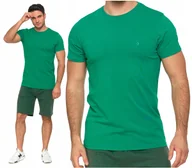 Koszulki męskie - T-SHIRT PREMIUM MĘSKI Koszulka Gładka Bluzka z Haftem Logo MORAJ L - miniaturka - grafika 1