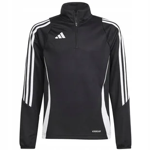 Bluza adidas TIRO 24 Training Top IJ9952 czarny 140 cm - Bluzy damskie - miniaturka - grafika 1