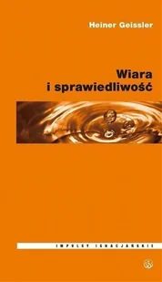 Salwator Wiara i sprawiedliwość Tom 3 - Geissler Heiner - Religia i religioznawstwo - miniaturka - grafika 2