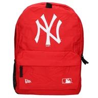 Plecaki - New Era MLB Stadium Pack Neyyan Backpack 60137386, Czerwone Plecak, pojemność: 17 L - miniaturka - grafika 1