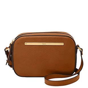 Fossil Womens Liza torba na ramię, Saddle, 20,3 cm dł. x 6,4 cm szer. x 14 cm wys, Saddle, 20.3 cm L x 6.4 cm W x 14 cm H - Torebki damskie - miniaturka - grafika 1