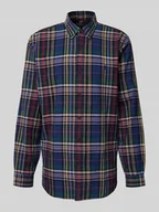 Koszule męskie - Koszula casualowa o kroju custom fit z kołnierzykiem typu button down - miniaturka - grafika 1