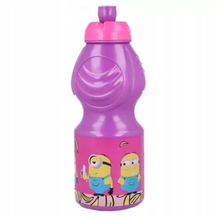 Bidon Butelka Z Ustnikiem Minionki 400Ml - Bidony dla dzieci - miniaturka - grafika 1