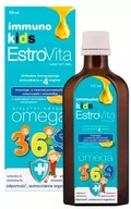 Przeziębienie i grypa - Estrovita Olej Immuno Kids 150 ml - miniaturka - grafika 1