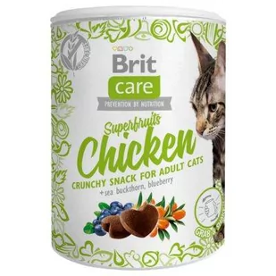 Brit BRIT CARE Cat Snack Superfruits Chicken 100g 110-100651 - Przysmaki dla kotów - miniaturka - grafika 1