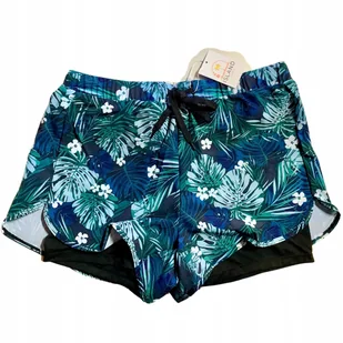 Spodenki Plażowe Szorty Młodzieżowe Męskie Hawajskie Kąpielówki Lycra L - Kąpielówki męskie - miniaturka - grafika 1