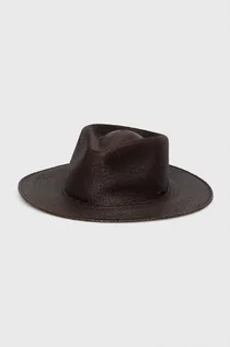 Czapki męskie - Brixton kapelusz kolor brązowy - grafika 1