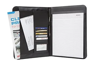 GENIE Teczka konferencyjna Wiesbaden czarna 12442 - Teczki i skoroszyty - miniaturka - grafika 1