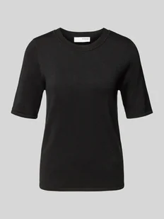 Sweter z dzianiny z rękawem o dł. 1/2 model ‘LURA’ - Swetry damskie - miniaturka - grafika 1